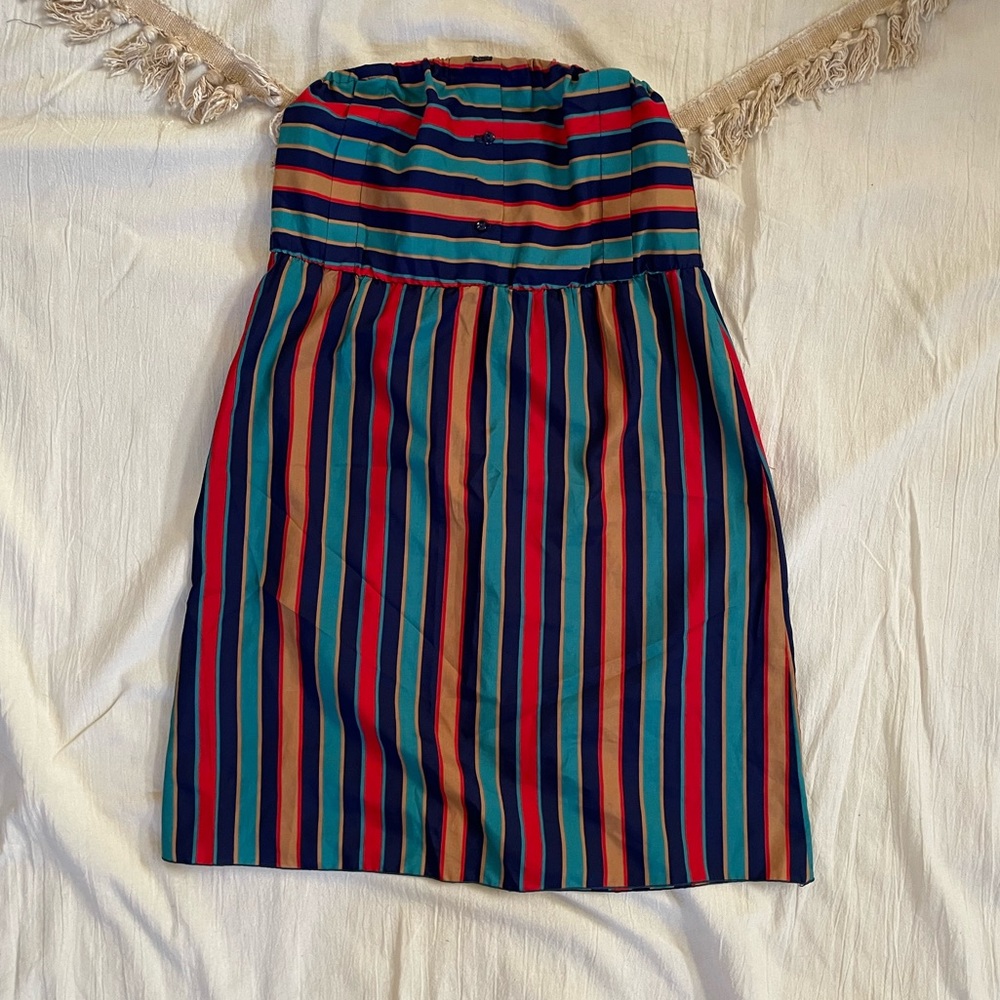 Vintage upcycled shirt dress